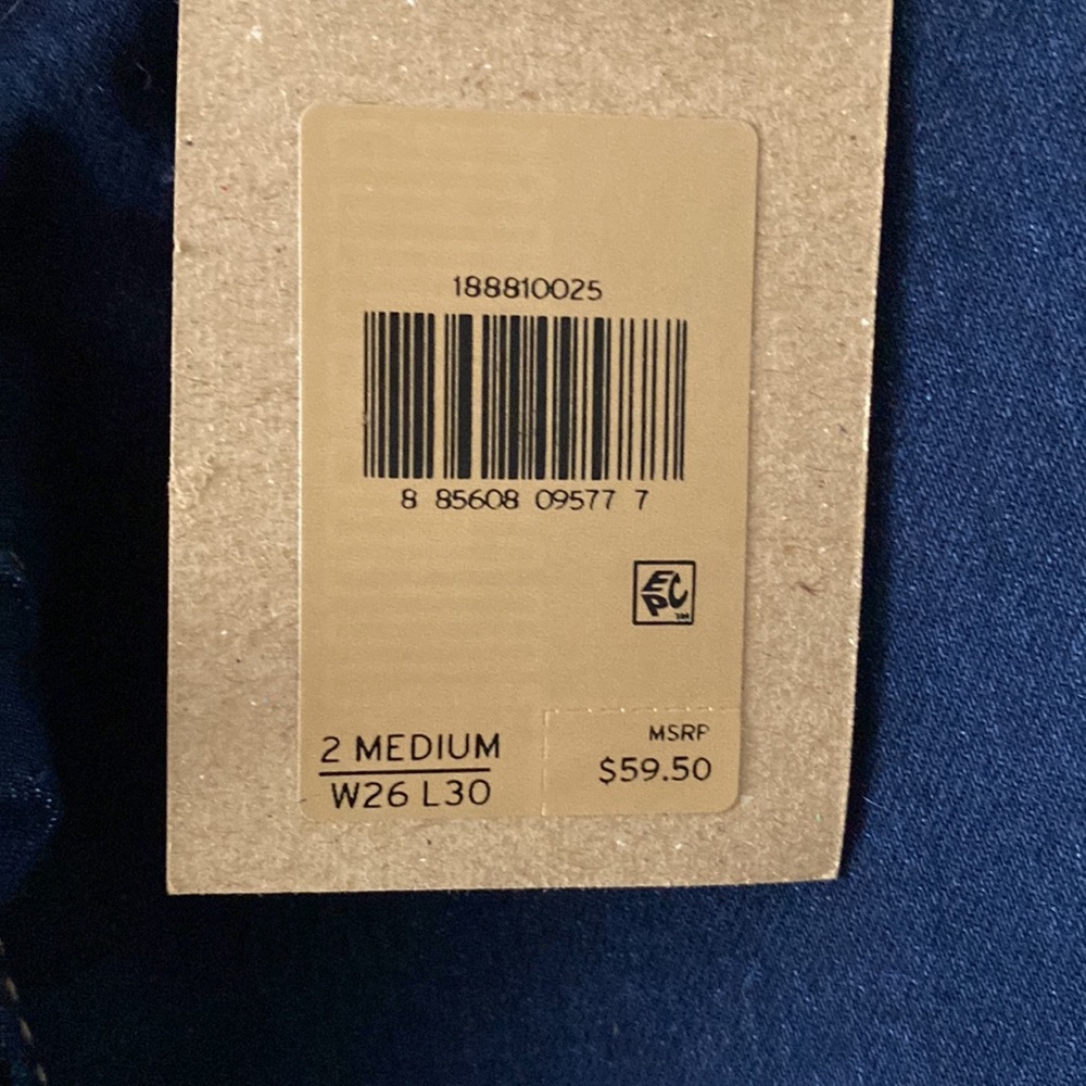 πHPπ NWT Leviβs 711 Skinnyβ¨ Size 26 - Picture 3 of 7